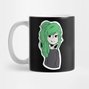 T Kawaii Girl Hand Drawn Anime Art Yoshiko Mug